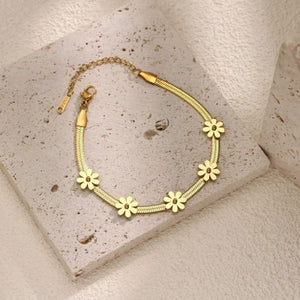 Golden Bloom Bracelet