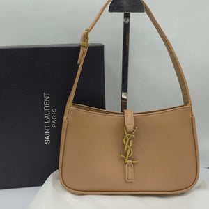 Premium Quality Beige YSL Shoulder Bag with Box Packging