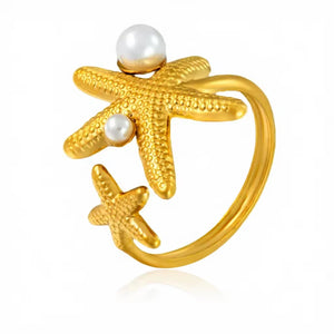 Starfish Ring (Adjustable)