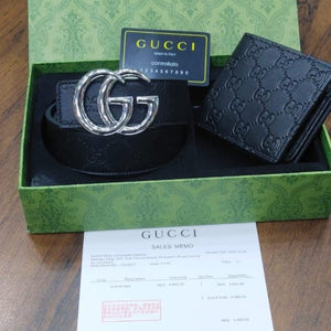 GG Wallet Belt Gift Set