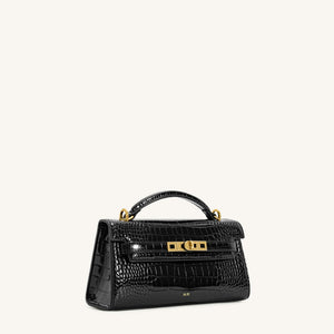 JWPEI Noor Top Handle Bag - Black