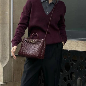 Andiamo Bag-Burgundy
