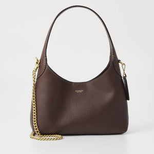 Coach Brooklyn Shoulder Bag 23-Dark Brown