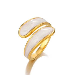 High Quality Stainless Steel White Ring Adjustable