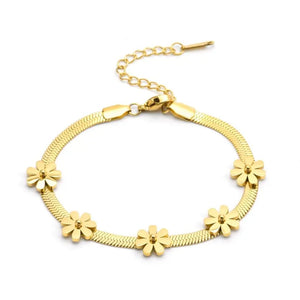 Golden Bloom Bracelet