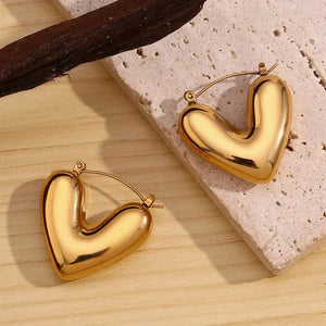 High Quality Cute Heart Earrings