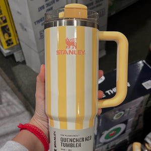Stanley Quencher 40OZ CornFlower Cabana Gloss Tumbler