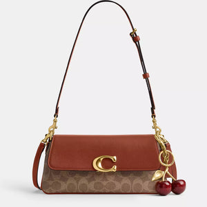 C0ach Jet Shoulder Bag In Signature Canvas (Copy)