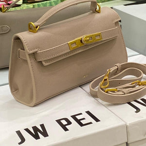 JWPEI Noor Top Handle Bag - Taupe Brown