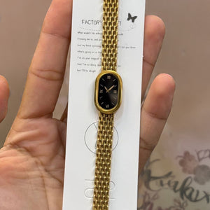 Chain watch style bracelet