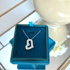 Luxurious Titanium Heart necklace