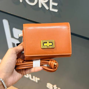 Charles&keiith Crossbody Wallet Brown