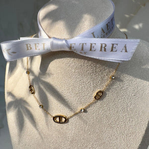 Stainless Steel CD Necklace