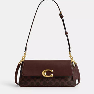 C0ach Jet Shoulder Bag In Signature Canvas
