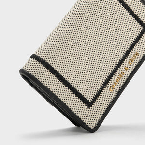 Charles&keiith Canvas Crossbody Wallet