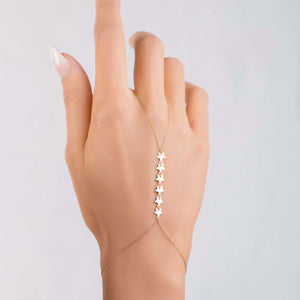 Stainless Steel Star Hand Chain