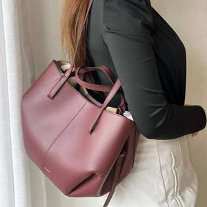 Polene Bag Black Red Premium Quality ( AVAILABLE ON HALF ADVANCE PAYMENT ONLY)