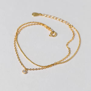 Zircon Anklet
