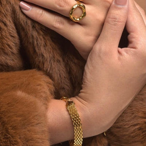 Premium Gold Plated Chain Bracelet