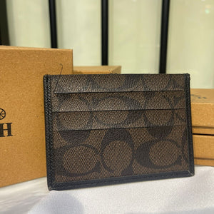 C0ach Card Holder With Box