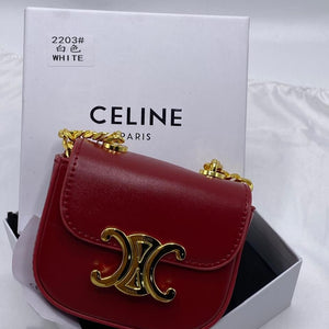 Celine Red Crossbody