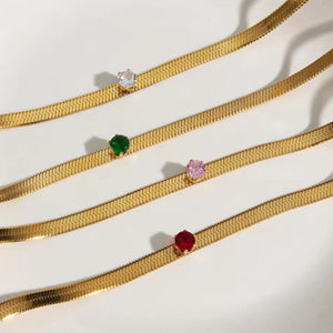 Icy Snake Chain Necklace