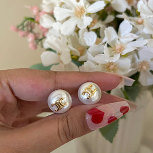 Celine Pearl Studs