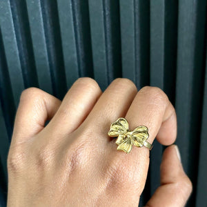 Chunky Bow Ring Adjustable