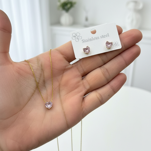Sparkling Heart Trio set