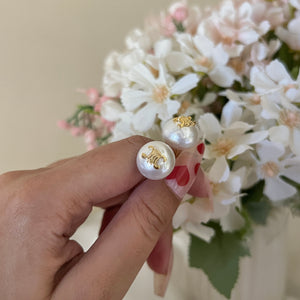 Celine Pearl Studs