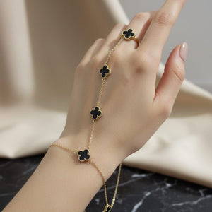 Black Clover Hand Chain