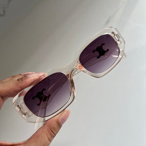 Luxury Brand Celine Transparent Sunglasses
