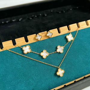 Stainless steel White Clover Set