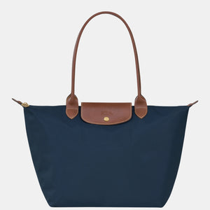 Long champ Big Size Bag-Blue