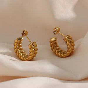 Twisted Chunky Hoops