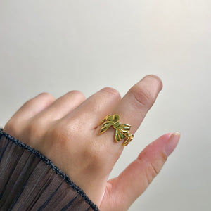 Cute Bows Ring ( Adjustable)