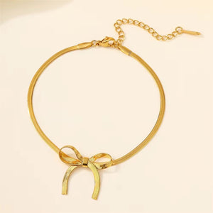 Bow Anklet