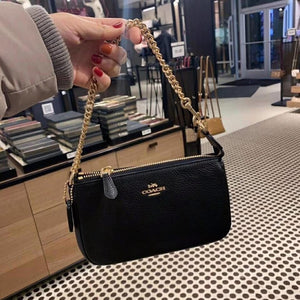 C0ach Nolita Shoulder Bag-Black