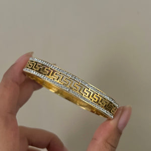 Stainless steel Fendi design Bracelet