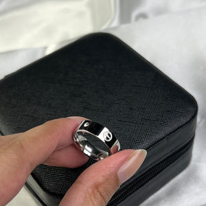 Stainless steel Silver Cartier Ring