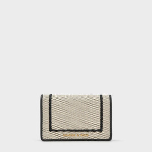 Charles&keiith Canvas Crossbody Wallet