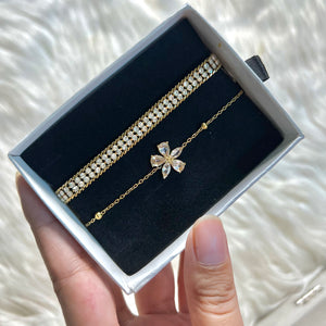 Flower Dou Bracelet Set
