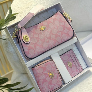 C0ach Pink Gift Box-Bag