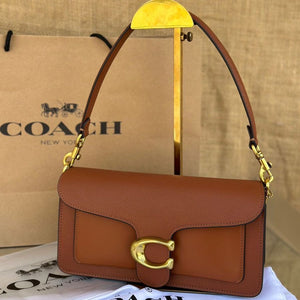 Premium Coach Tabby-Brown with Box Packaging