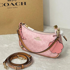 Teri Shoulder Bag Signature Canvas
