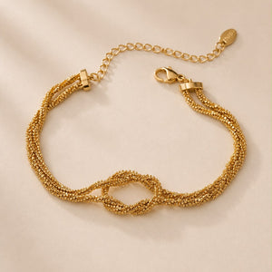 Glitter Knot Bracelet
