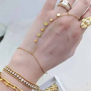 Coin Hand Chain