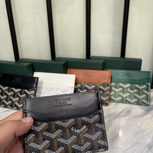 Premium Quality GoYard Cardholder With Box Packaging-Best For Gift
