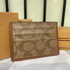 C0ach Card Holder With Box