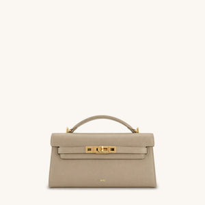 JWPEI Noor Top Handle Bag - Taupe Brown